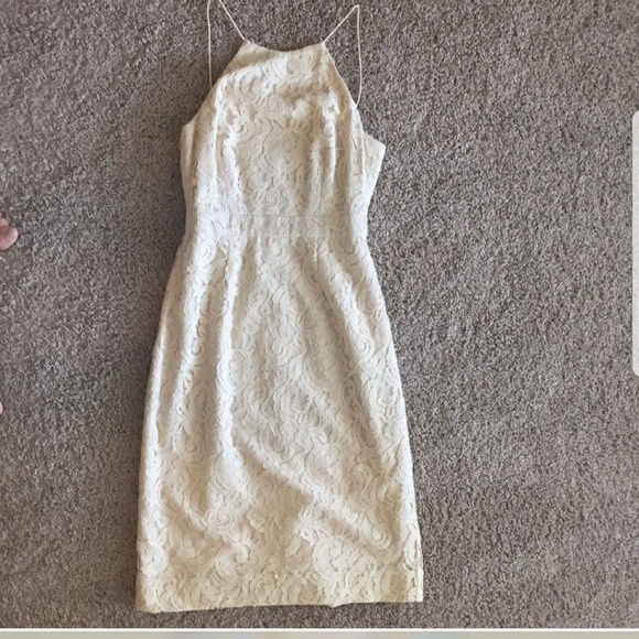 Cream lace dress - Picture 2 of 2